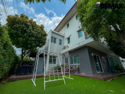 คาซ่า แกรนด์ สุขาภิบาล 5 บ้านเดี่ยว 3 ชั้น ที่ดิน 65.4 ตร.ว. หลังริม วิวสวน ใกล้ รร.สารสาสน์ สายไหม ตรงข้ามตลาดวงศกร สายไหมอเวนิว พูดคุยราคาได้