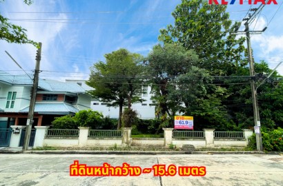 ที่ดิน หมู่บ้านกรีนวิลล์ ถนนสามวา (ซอยสามวา 11) ถมแล้ว ขนาด 61.9 ตร.ว.