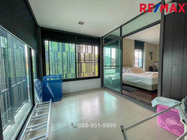 ขายบ้านเดี่ยว 2 ชั้น ติดทะเลสาบ โครงการมัณฑนา เลค วัชรพล (สุขาภิบาล5) พื้นที่ 101.5 ตร.ว.