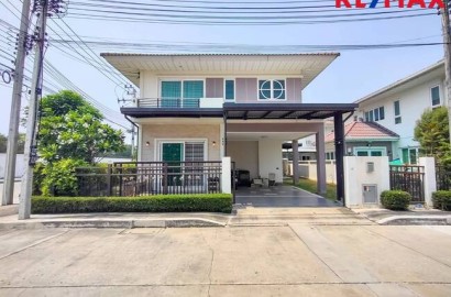 ขาย บ้านเดี่ยว หมู่บ้านศุภาลัย การ์เด้นวิลล์ รังสิต คลอง 2 หลังมุม ถนนเมน ถนนใหญ่รังสิต-นครนายก ฝั่งขาเข้า ใกล้ฟิวเจอร์พาร์ค รังสิต ธัญบุรี