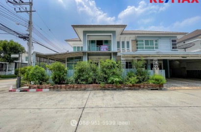 Bangkok Boulevard Ramintra3 (บางกอก บูเลอวาร์ด รามอินทรา 3) หลังมุม พื้นที่ 77.9 ตร.ว. ต่อเติมลงเสาเข็มอย่างดี เช่า 65,000/เดือน