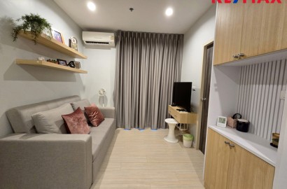 ขายคอนโด เมโทร สกาย วุฒากาศ 2 ห้องนอน ขนาด 46.82 ตร.ม. ห้องมุม สภาพใหม่ เฟอร์ครบ ใกล้ BTS วุฒากาศ