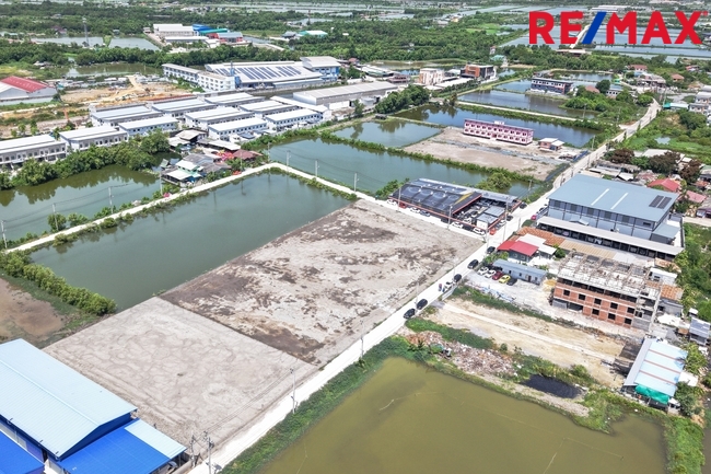 ขายที่ดิน ประชาอุทิศ 90 พระสมุทรเจดีย์ ใกล้วัดคลองสวน ถมแล้ว พร้อมใช้งาน